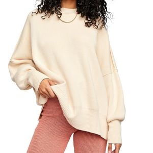 Free People easy street tunic sweater